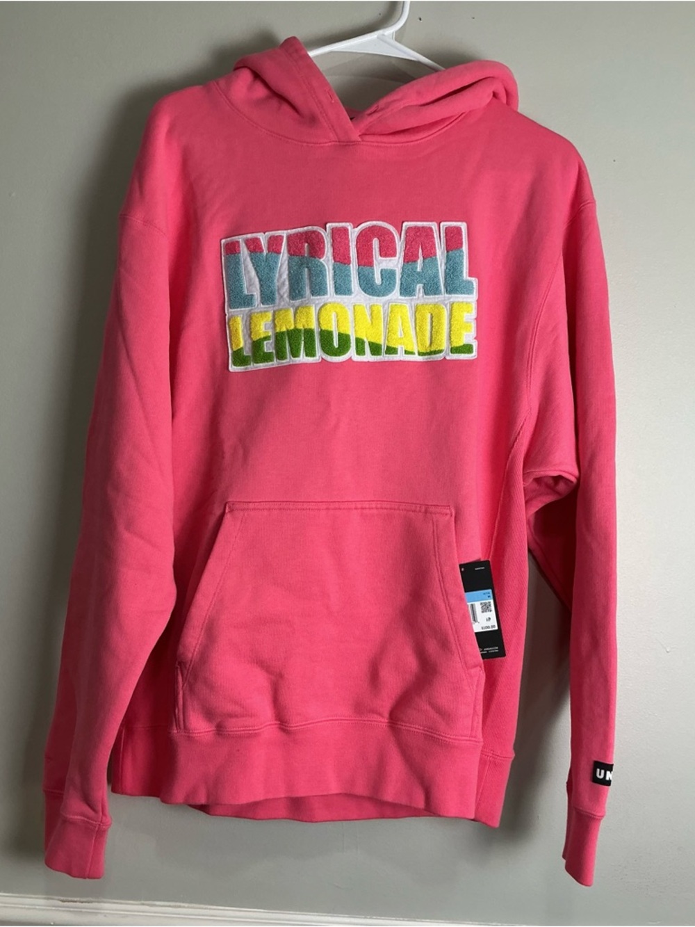 Jordan Pink UN/ITE Logo Hoodie